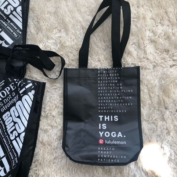 LULULEMON REUSABLE BAGS BUNDLE - Picture 3 of 3